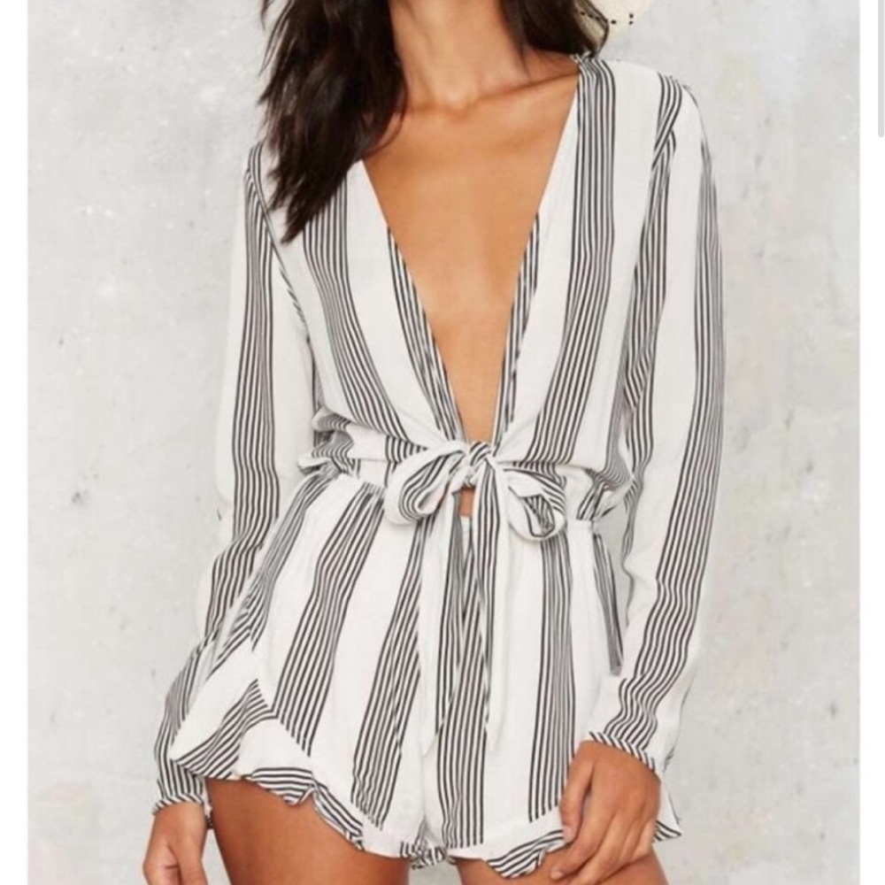 Long sleeve romper